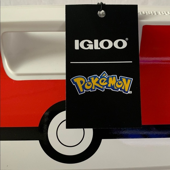 Pokémon Poke Ball 7 Qt Playmate Cooler White New - Picture 4 of 12